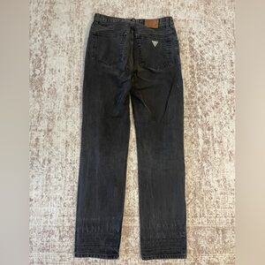 Men’s Guess Washed Black Jeans